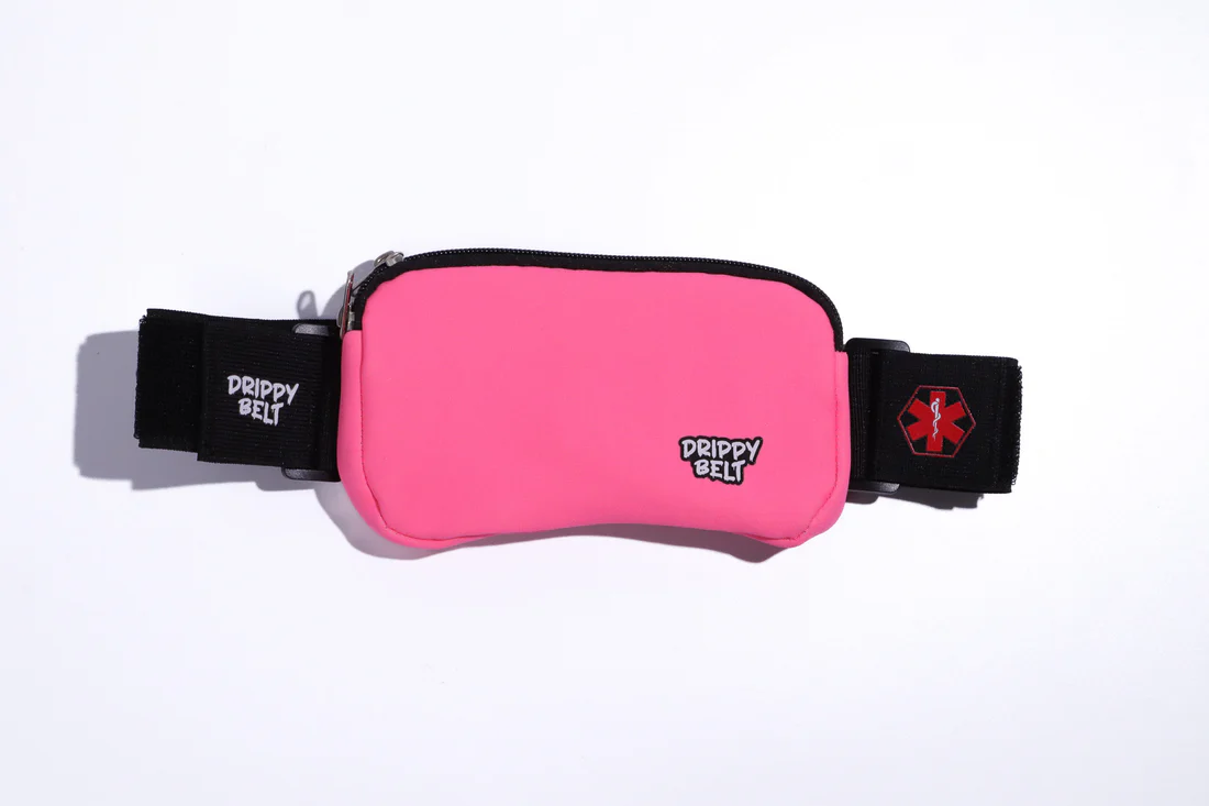 Drippy Belt hot pink